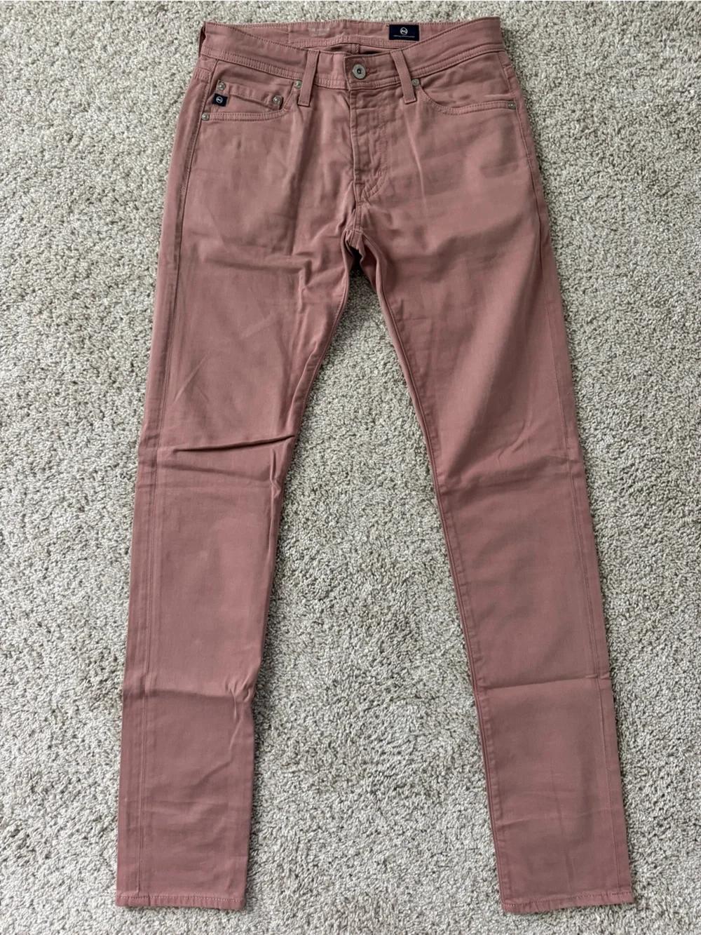 AG Adriano Goldschmied The Dylan Slim Skinny Pants in Dusty Rose